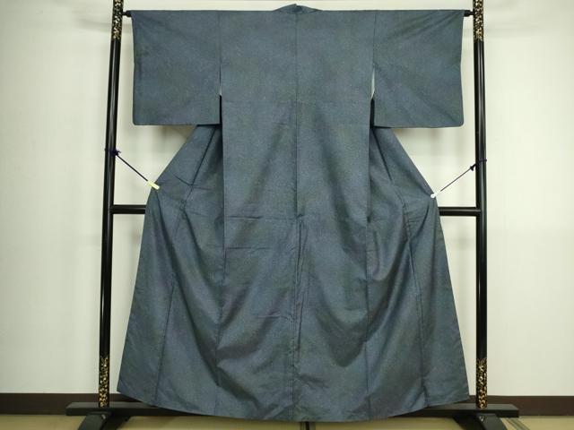 平和屋着物■本場染大島紬 霞文 暈し染め 正絹 逸品 DABK6866ya