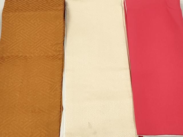 平和屋着物▼和装小物 重ね衿・伊達衿 まとめて20点 紗綾形 草花文 菊 金糸 未使用品あり 逸品 DABK7105xg