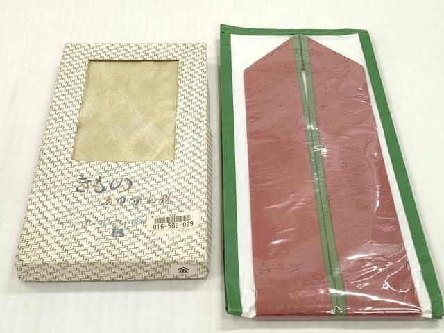 平和屋着物▼和装小物 重ね衿・伊達衿 まとめて20点 紗綾形 七宝花文 草花文 箔散らし 金銀彩 未使用品あり 逸品 DABK7107xg