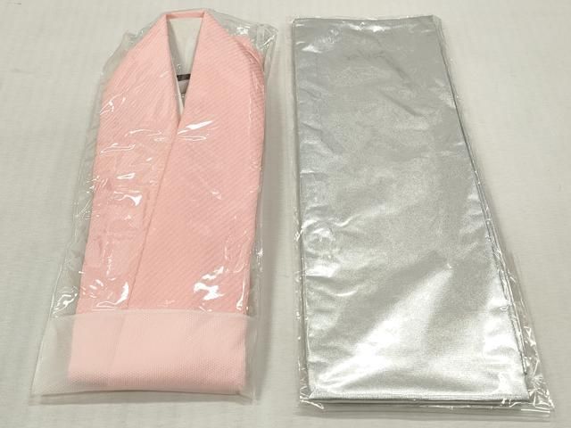 平和屋着物▼和装小物 重ね衿・伊達衿 まとめて20点 紗綾形 舞花文 草花文 箔散らし 金糸 未使用品あり 逸品 DABK7110xg