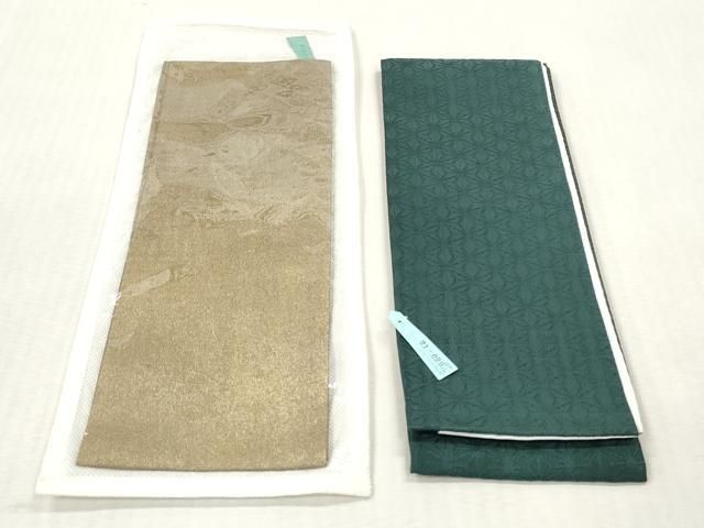 平和屋着物▼和装小物 重ね衿・伊達衿 まとめて20点 紗綾形 檜垣文 麻の葉文様 草花文 銀糸 未使用品あり 逸品 DABK7115xg