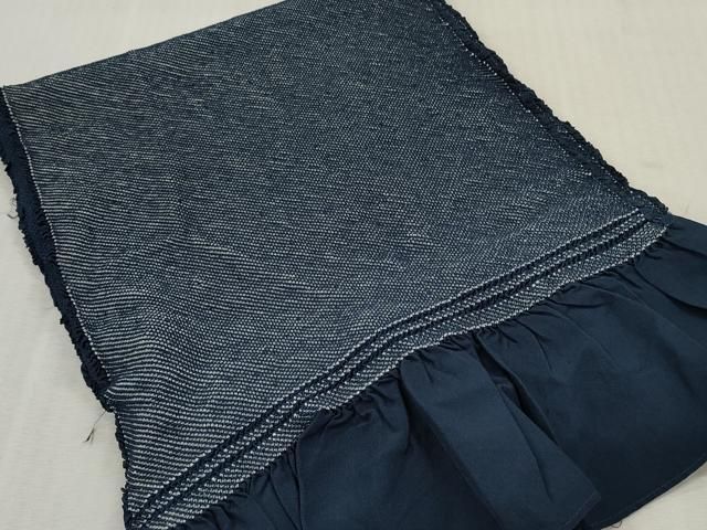 平和屋着物▼男性 和装小物 兵児帯4点セット 総絞り 黒色 留紺色 鉄黒色 未使用あり 全て正絹 逸品 DABK7160xg