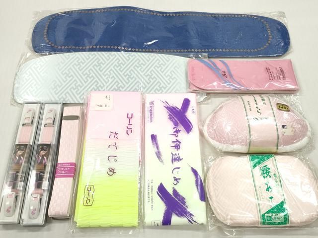 平和屋着物▼和装小物 着付け用品 まとめて10点 未使用品多数 逸品 DABK7179xg