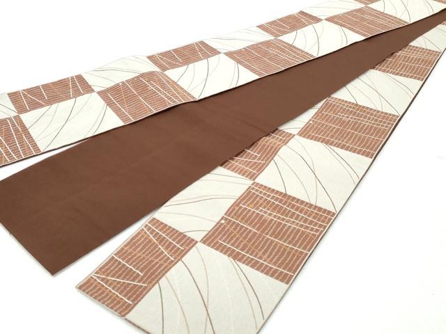 平和屋着物◎半幅帯 露芝文 DABK8647cm