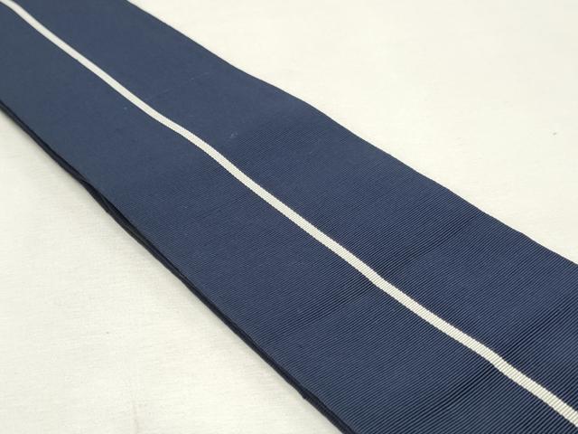 平和屋着物◎男性 本場筑前博多織 角帯 献上 正絹 逸品 DABK8725cm