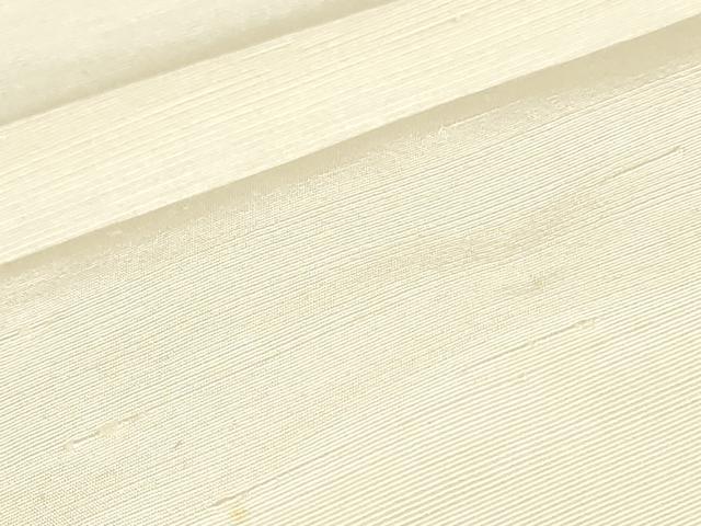 平和屋着物▼白生地 反物 着尺 紬 生成り色 逸品 未使用 DABK9086zy