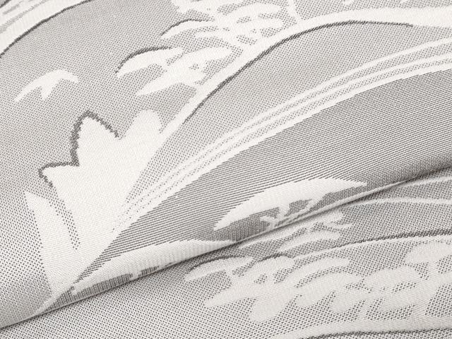 平和屋着物▼西陣 木原織物謹製 名古屋帯 帯反物 遠山樹林文 証紙付き 逸品 未使用 DABK9093zy