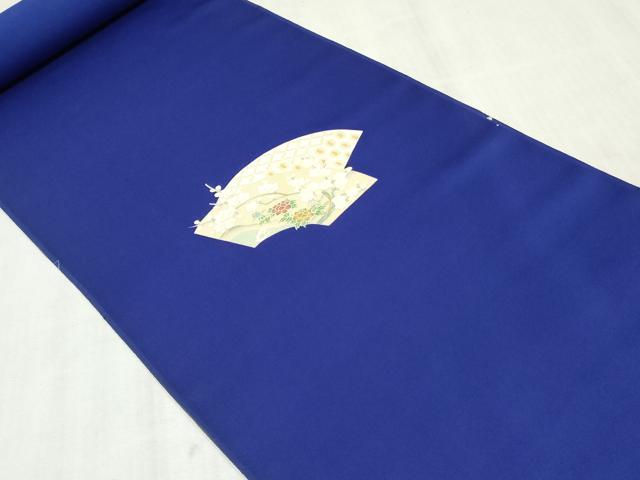 平和屋着物▼付下げ 反物 着尺 地紙風景草花文 逸品 未使用 DABK9157zy