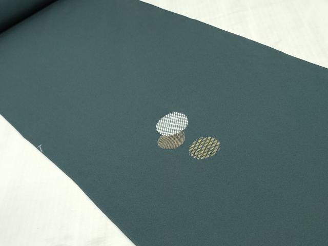 平和屋着物▼付下げ 反物 着尺 刺繍 舞蝶文 金彩 逸品 未使用 DABK9255zy