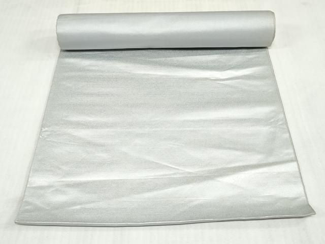 平和屋着物▼西陣 よこくに織物謹製 名古屋帯 帯反物 冊子花文 証紙付き 逸品 未使用 DABK9318zy