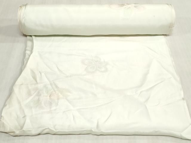 平和屋着物▼長襦袢 反物 着尺 舞花文 暈し染め 逸品 未使用 DABK9366zy