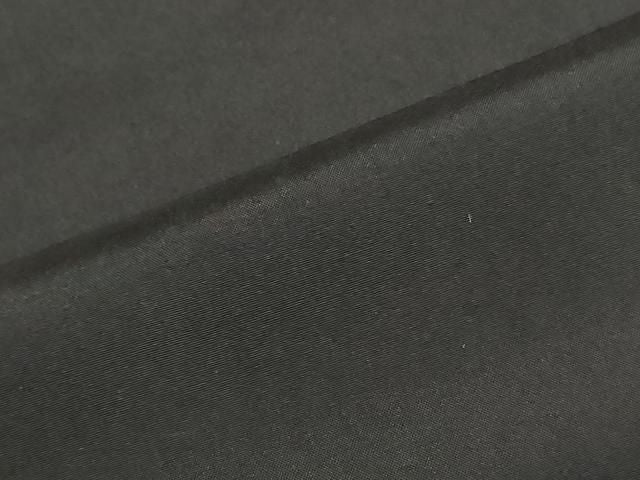 平和屋着物▼黒紋付 黒生地 反物 着尺 逸品 未使用 DABK9373zy