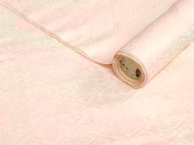 平和屋着物▼長襦袢 反物 着尺 雲文 松皮菱花地紋 暈し染め 逸品 未使用 DABK9398zy