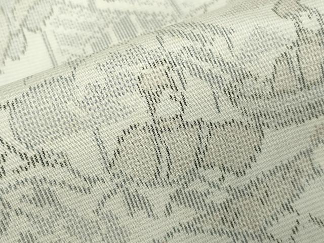 平和屋着物▽上質な紬 単衣 人物風景文 正絹 逸品 DABK9681cd