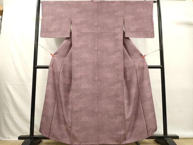 平和屋着物■江戸小紋 寄せ小紋柄 正絹 逸品 DABK9770cd