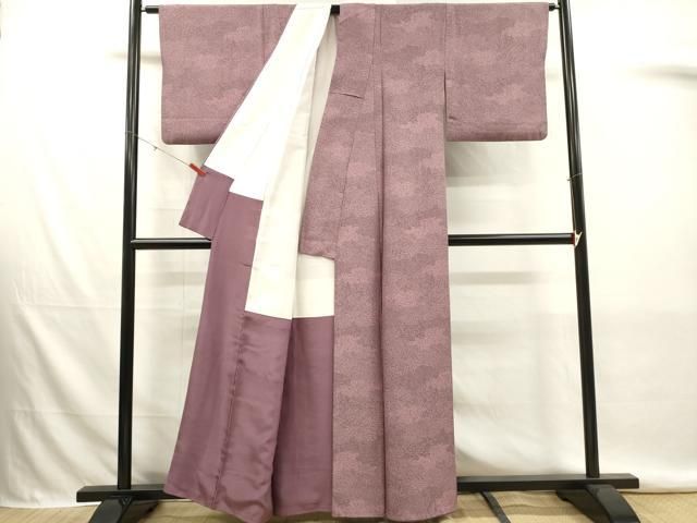 平和屋着物■江戸小紋 寄せ小紋柄 正絹 逸品 DABK9770cd