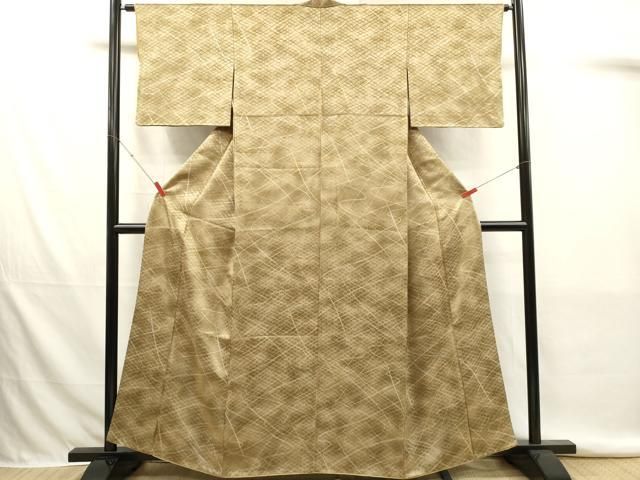 平和屋着物■上質な小紋 流水文 暈し染め 正絹 逸品 DABK9781cd