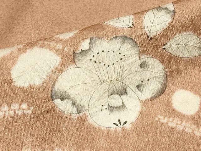 平和屋着物■訪問着 絞り 辻が花 正絹 逸品 DABK9807cd