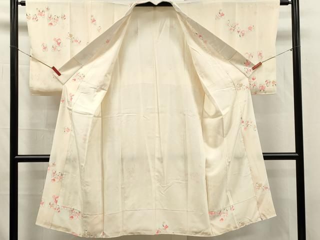 平和屋着物■長襦袢 無双仕立て 童子遊び 暈し染め 正絹 逸品 DABK9816cd