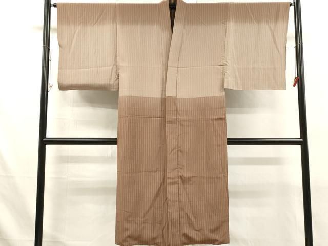 平和屋着物■男性 長襦袢 袷 霞文 暈し染め 正絹 逸品 DABK9817cd