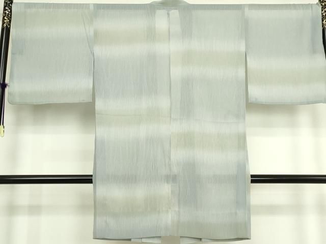 平和屋着物▽道中着 スリーシーズン 春夏秋 塵除け 横段文 暈し染め ロング丈 洗える着物 DABK9985cd