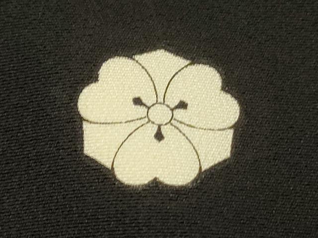 平和屋着物■豪華黒留袖 刺繍 貝合わせ鳳凰御所車花文 暈し染め 金銀彩 正絹 逸品 DABL0002qp
