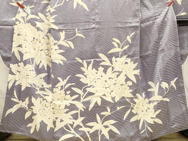 平和屋着物■豪華振袖 刺繍 枝花文 金彩 正絹 逸品 DABL0023qp