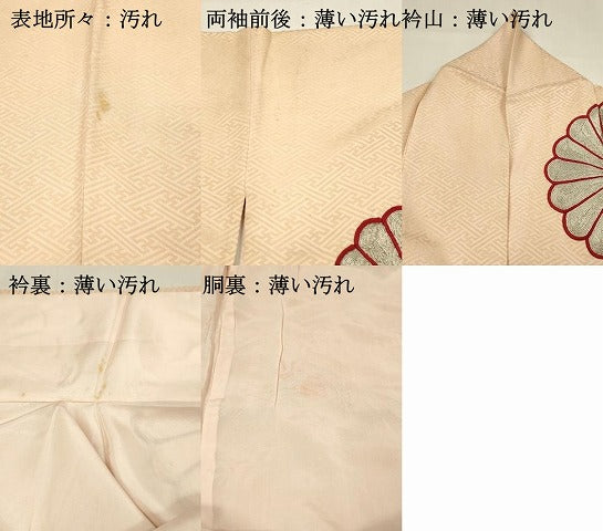 平和屋着物■中国三大刺繍 相良刺繍 駒刺繍 振袖 絞り 舞菊文 金銀糸 正絹 逸品 DABL0028qp