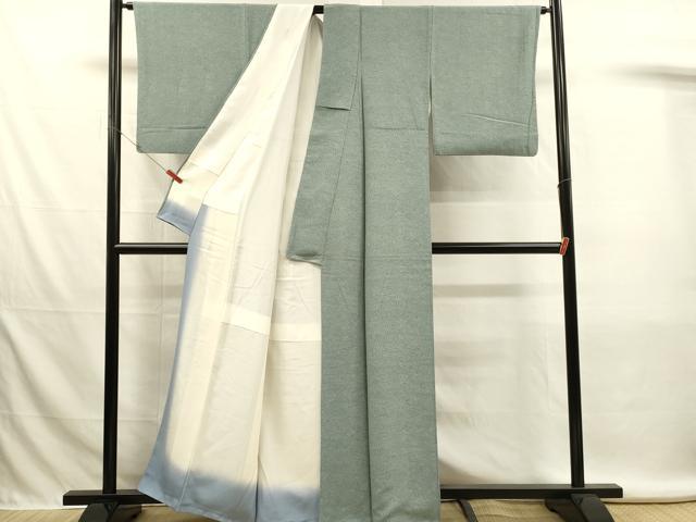 平和屋着物■江戸小紋 流水文 正絹 逸品 DABL0030qp