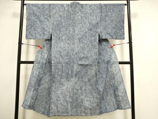 平和屋着物∴夏物 男性 浴衣 有松鳴海絞り 三浦絞り 綿 逸品 DABL0209qp