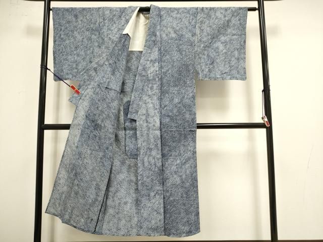 平和屋着物∴夏物 男性 浴衣 有松鳴海絞り 三浦絞り 綿 逸品 DABL0209qp