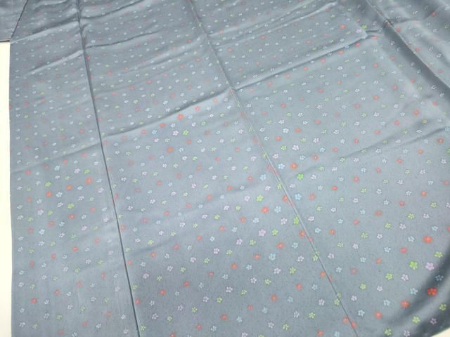 平和屋着物■上質な小紋 小花尽くし 正絹 逸品 DABL0639ya