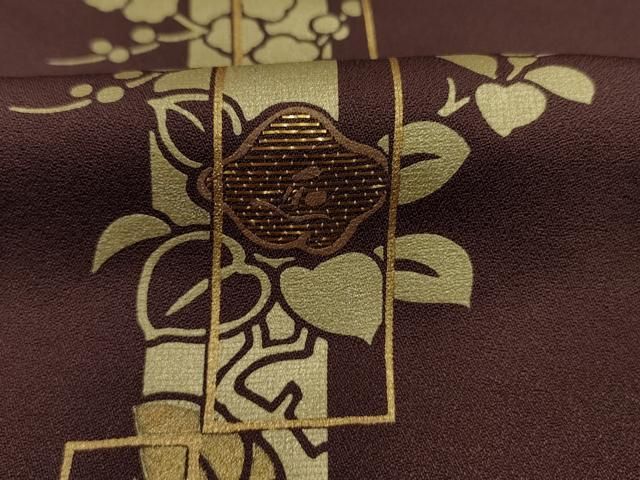 平和屋着物■訪問着 竹屋町刺繍 短冊花文 金彩 正絹 逸品 未使用 DABL0684ya