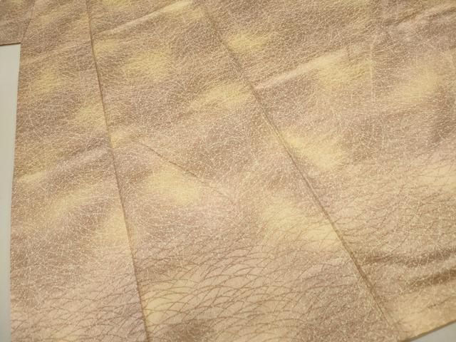 平和屋着物■上質な小紋 芝草文 暈し染め 正絹 逸品 DABL0705ya