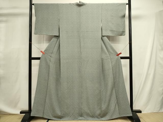 平和屋着物■上質な小紋 小花尽くし 正絹 逸品 DABL0711ya