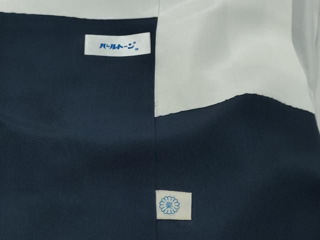 平和屋着物●訪問着 紬地 流水文 正絹 逸品 DABL1015ud