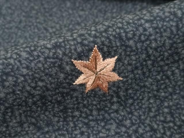 平和屋着物●訪問着 刺繍 草花文 金彩 正絹 逸品 DABL1023ud