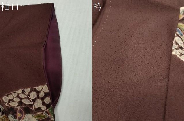 平和屋着物●訪問着 辻が花 正絹 逸品 DABL1028ud
