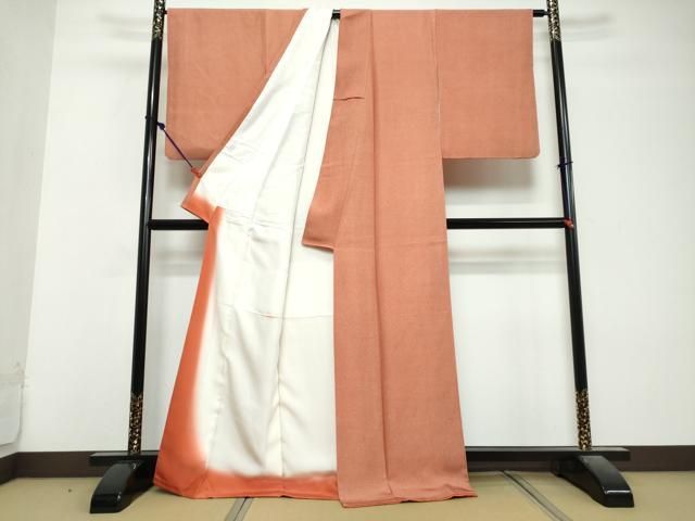 平和屋着物●内田秀一 江戸小紋 更紗花唐草文 正絹 逸品 DABL1079ud