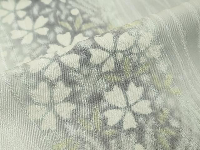 平和屋着物●十日町 名門 滝泰謹製 中国三大刺繍 相良刺繍 訪問着 駒刺繍 舞花文 金銀糸 正絹 逸品 DABL1104ud