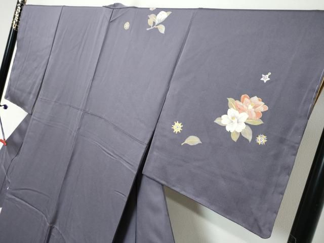 平和屋着物●訪問着 舞花文 金彩 正絹 逸品 DABL1146ud