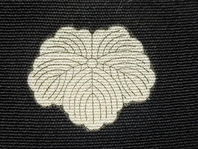 平和屋着物●豪華黒留袖 花鳥文 金銀彩 正絹 逸品 DABL1151ud