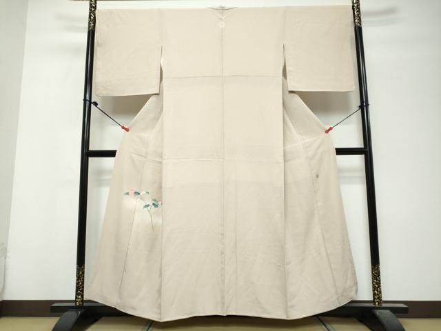 平和屋着物●本加賀友禅作家 沢飯芳雄 色留袖 草花文 暈し染め 正絹 逸品 DABL1175ud