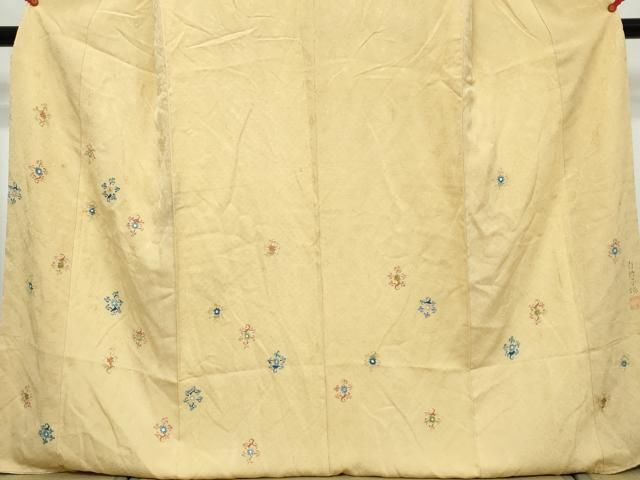 平和屋着物●東京友禅 熊谷好博子 訪問着 洋花文 正絹 逸品 DABL1179ud