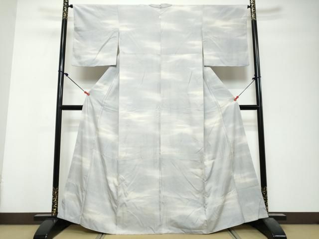 平和屋着物●上質な小紋 作家物 大原三千院 暈し染め 高島屋扱い 正絹 逸品 DABL1180ud