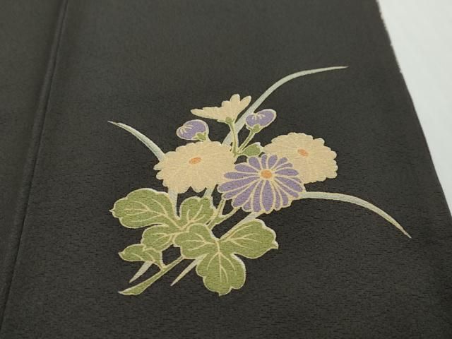 平和屋着物●訪問着 熨斗吉祥草花文 跳兎 暈し染め 金彩 ますいわ屋扱い 正絹 逸品 DABL1210ud