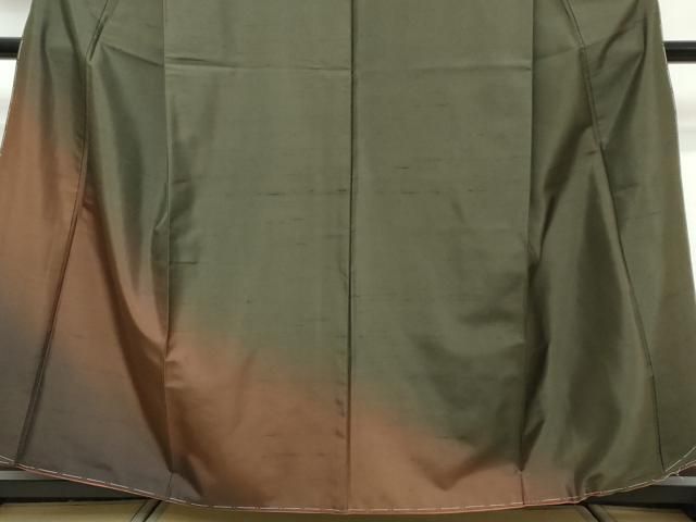 平和屋着物●訪問着 白山紬 霞文 証紙付き 正絹 逸品 未使用 DABL1290ud