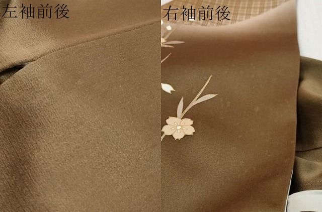 平和屋着物●訪問着 花蝶文 暈し染め 金彩 ますいわ屋扱い 正絹 逸品 DABL1301ud
