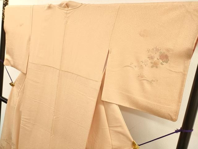 平和屋着物▼中国三大刺繍 スワトウ刺繍 汕頭刺繍 相良刺繍 総刺繍 訪問着 流水扇面花文 三越扱い 正絹 逸品 DABL2073fe