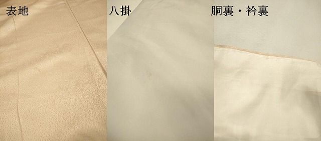 平和屋着物▼訪問着 手描き 枝花 暈し染 正絹 逸品 DABL2240fe